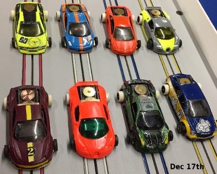 The cars Dec 17 Springville Speedway