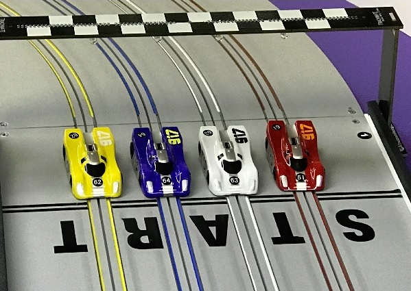 IROC cars at Max Trax race